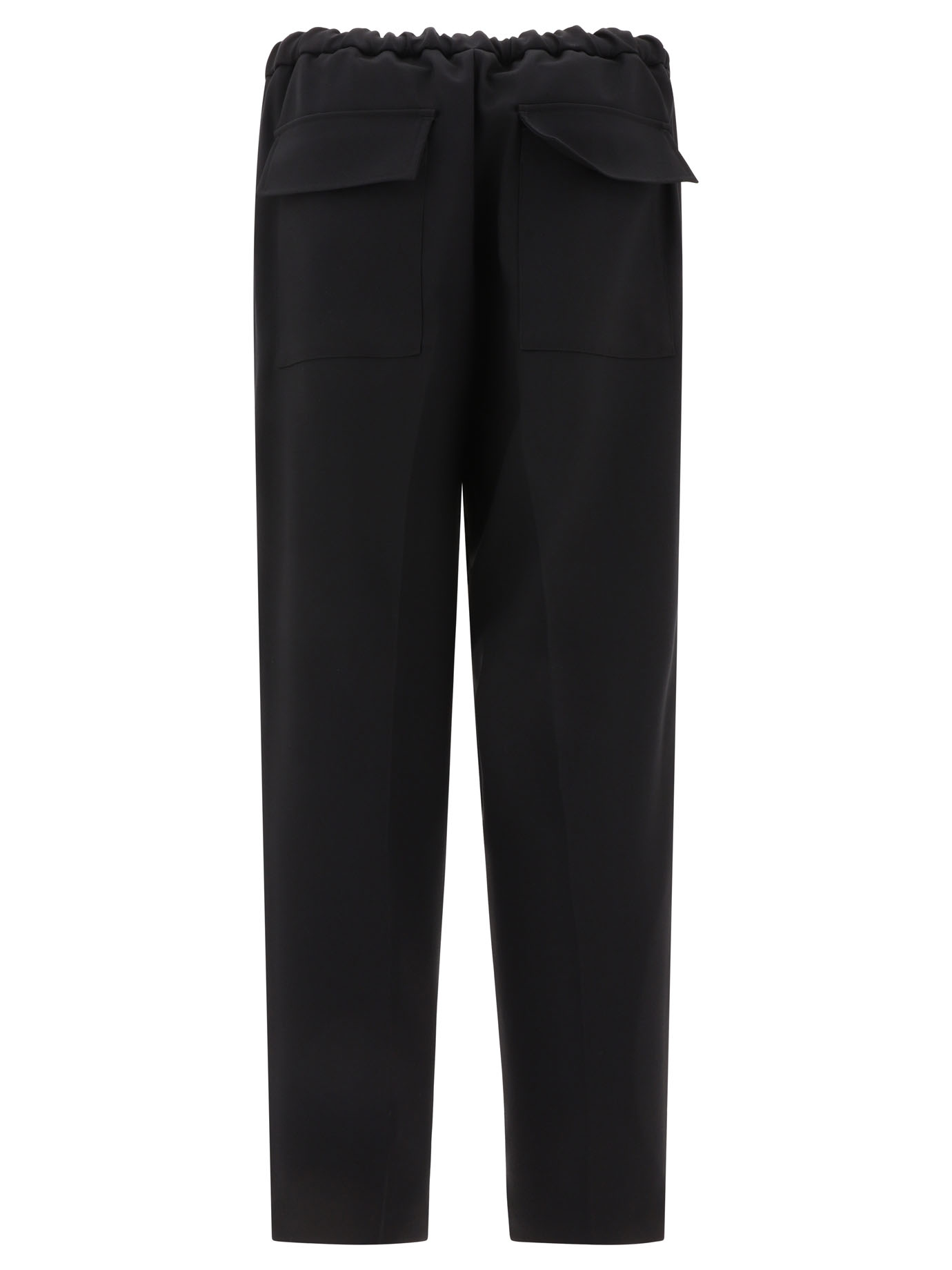 JIL SANDER Black   Tapered trousers